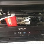 Прочистка печатающей головки принтера Epson L210 в Кемерово
